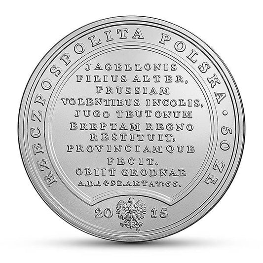 50 zł / 2015 r. - Kazimierz Jagiellończyk