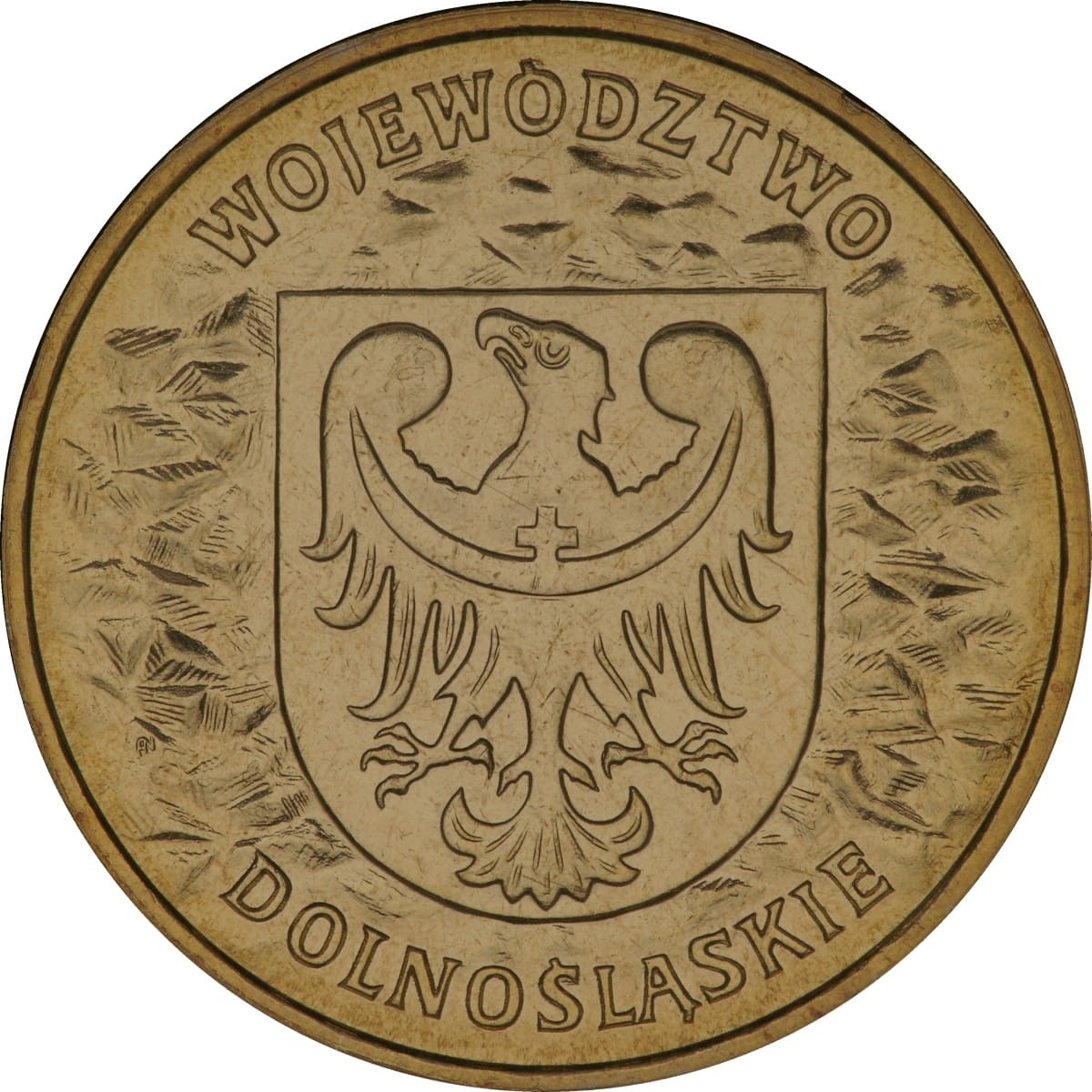 2 zł / 2004 r. - Herby Województw: Dolnośląskie