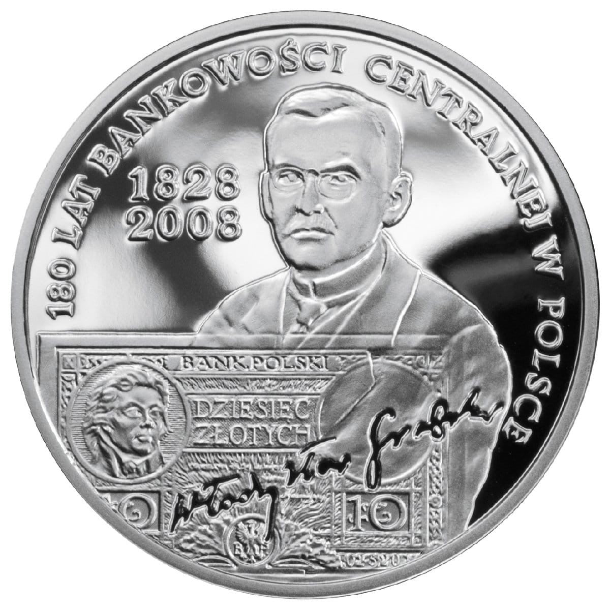 10 zł / 2009 r. - 180 lat bankowości centralnej w Polsce