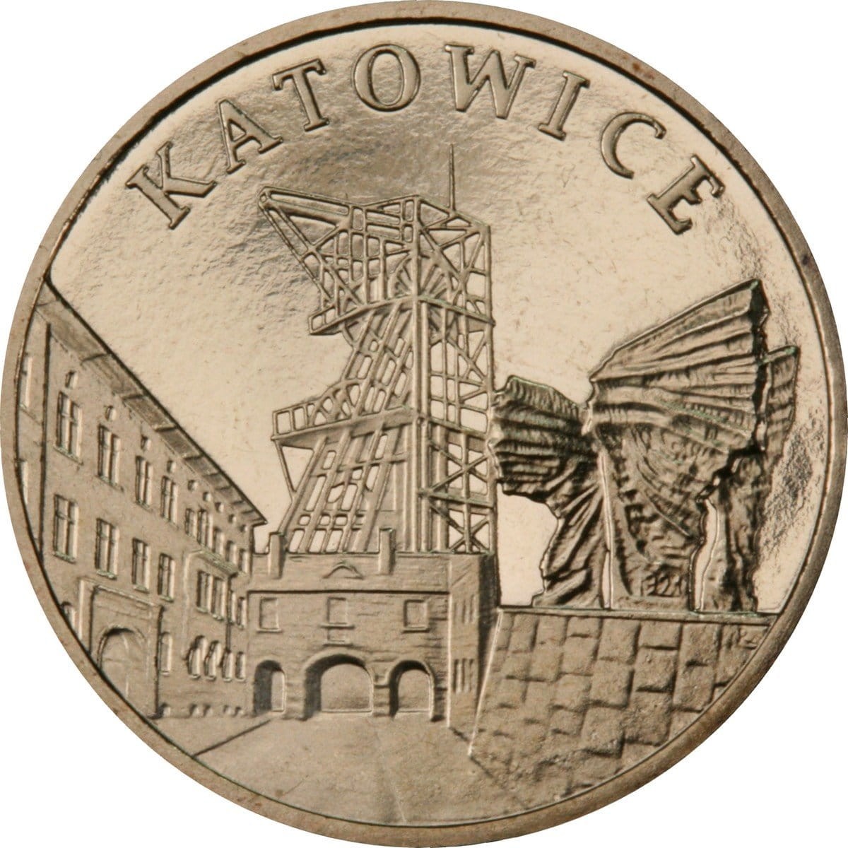 2 zł / 2010 r. - Miasta w Polsce – Katowice