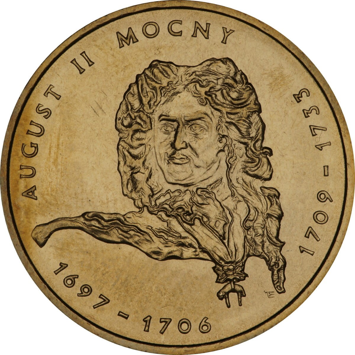 2 zł / 2002 r. - August II Mocny