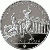 10 zł / 2004 r. - Olimpiada – Ateny 2004