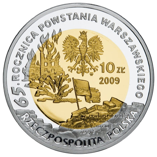 10 zł / 2009 r. - Powstanie Warszawskie - Tadeusz Gajcy