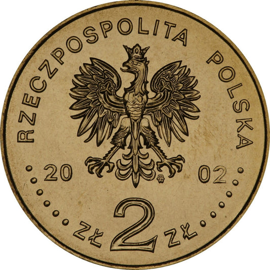 2 zł / 2002 r. - Mistrzostwa Świata w Piłce Nożnej 2002 Korea/Japonia