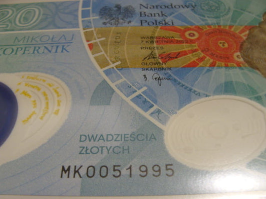 (1995r.) 20 zł / 2023 r. - Mikołaj Kopernik