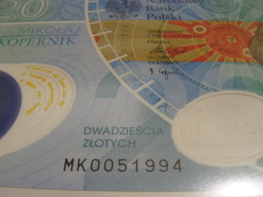 (1994r.) 20 zł / 2023 r. - Mikołaj Kopernik