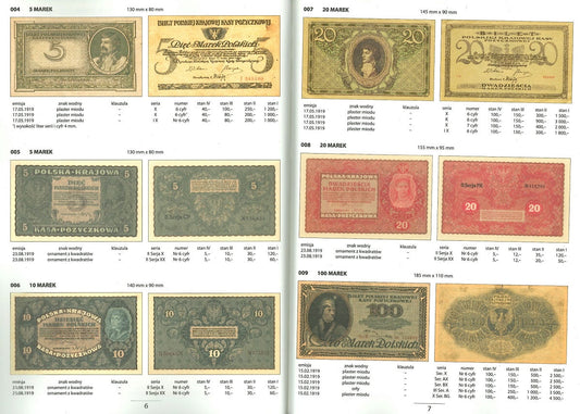 Katalog Banknotów Polskich - Fischer 2024 r.