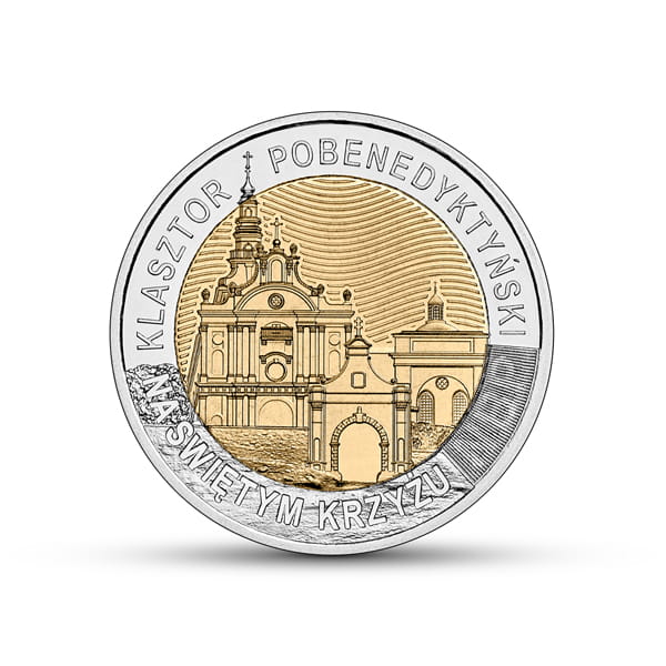POLSKA 5 zł / 2022 r - Klasztor na Świętym Krzyżu