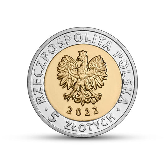 POLSKA 5 zł / 2022 r - Zamek w Mosznej