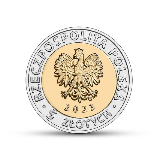 POLSKA 5 zł / 2023 r - Kanał Żeglugowy przez Mierzeję Wiślaną
