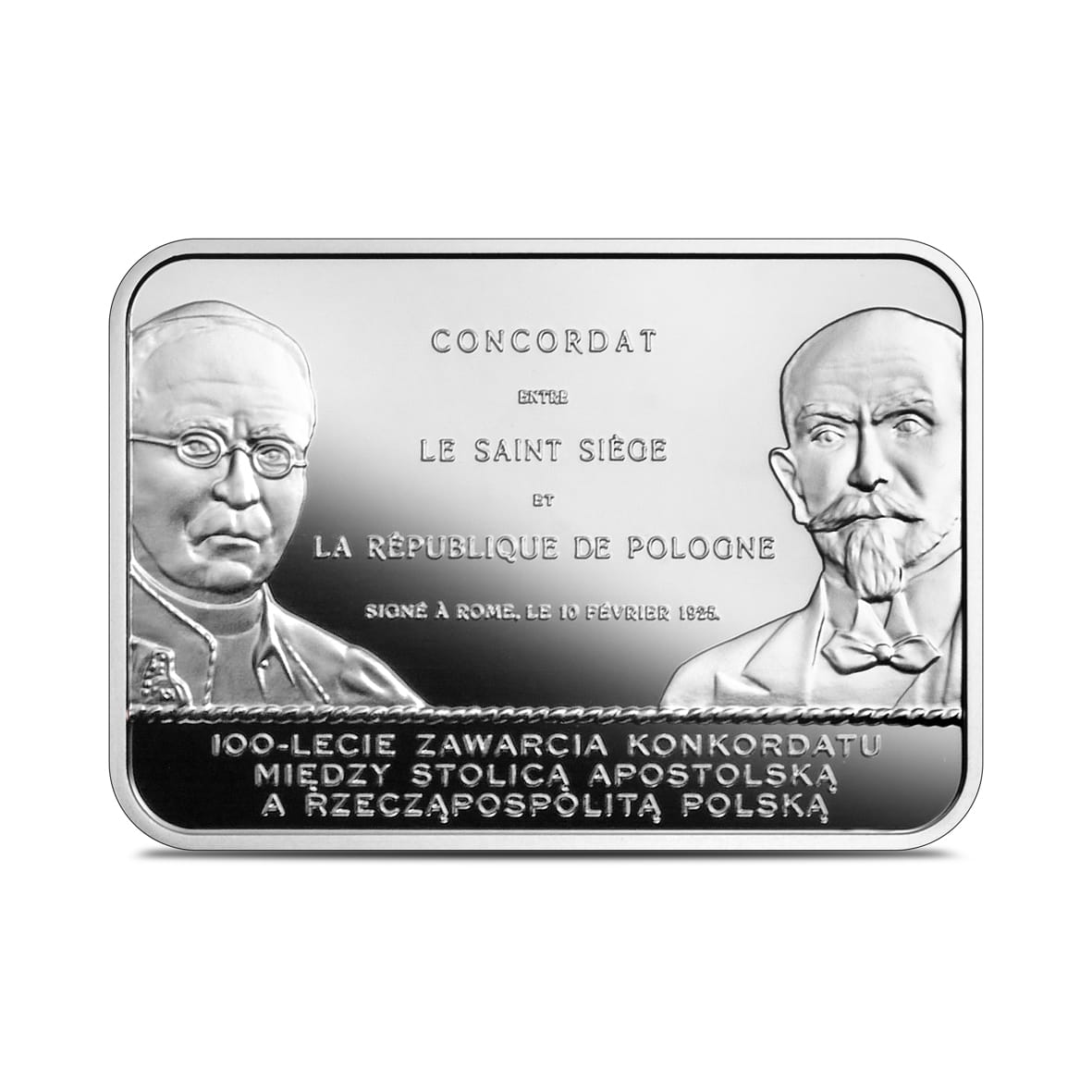 20 zł / 2025 r. - Konkordat - 100-lecie zawarcia