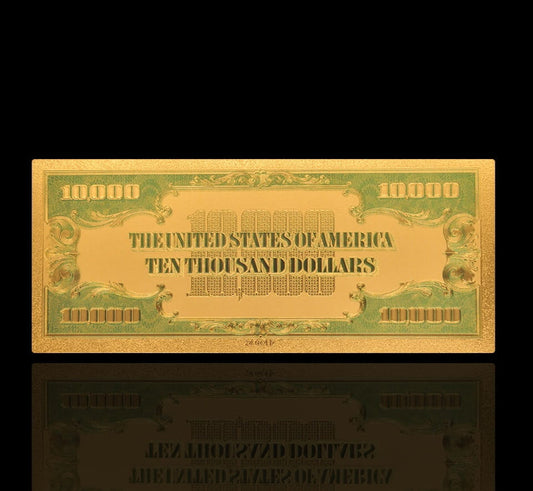 USA: Banknot złocony 10.000$ - DZIESIĘĆ TYSIĘCY dolarów /1928