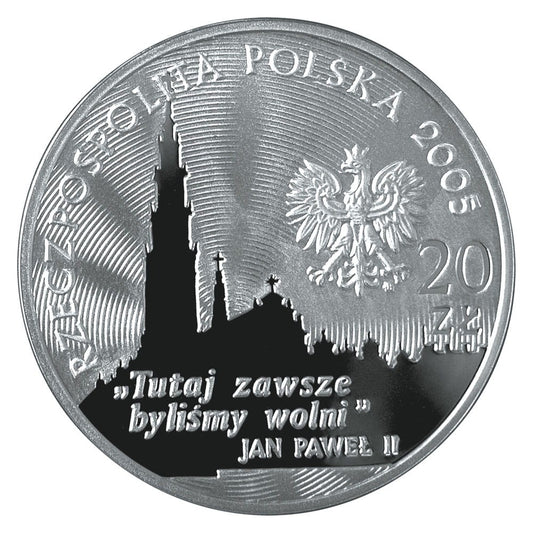 20 zł / 2005 r. - 350-lecie obrony Jasnej Góry