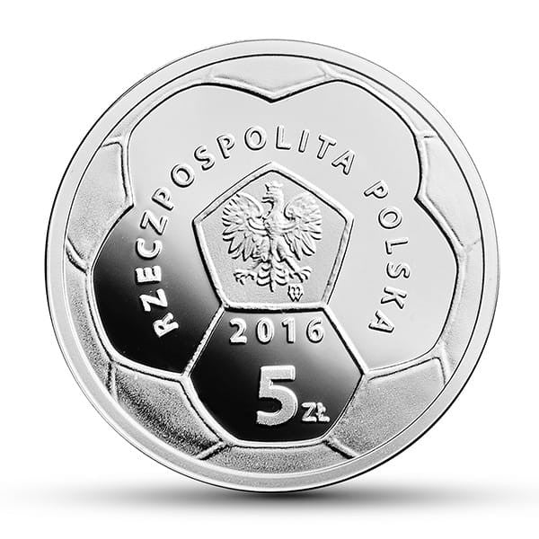 5 zł / 2016 r. - Polskie Kluby Piłkarskie – Legia Warszawa