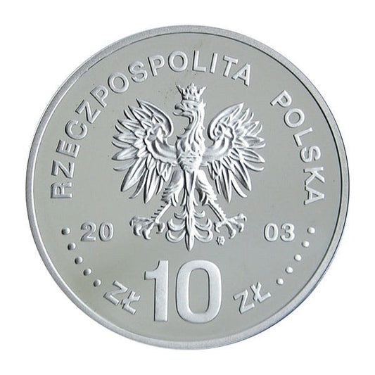 10 zł / 2003 r. -  Stanisław Leszczyński (półpostać)
