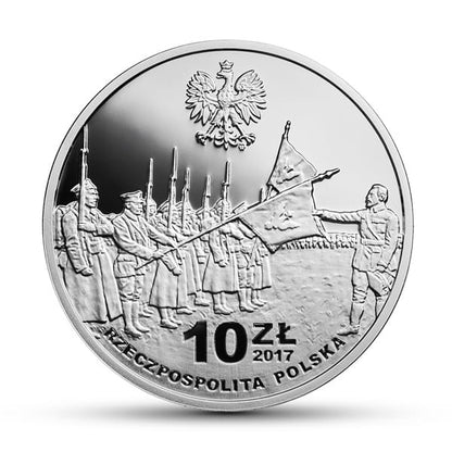 10 zł / 2017 r. -  100-lecie powstania Komitetu Narodowego Polskiego