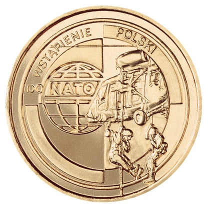 2 zł / 1999 r. - Wejście Polski do NATO