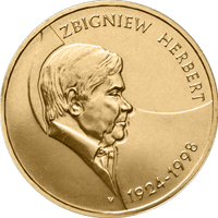 2 zł / 2008 r. - Zbigniew Herbert