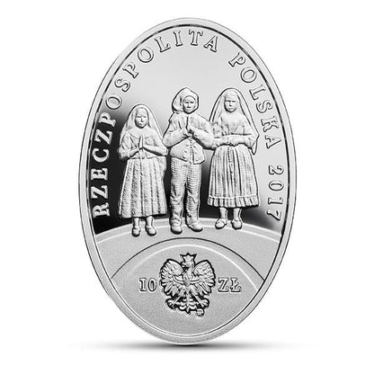 10 zł / 2017 r. -  100-lecie objawień fatimskich