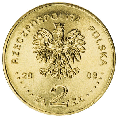 2 zł / 2008 r. - Polskie Osadnictwo w Ameryce Płn.