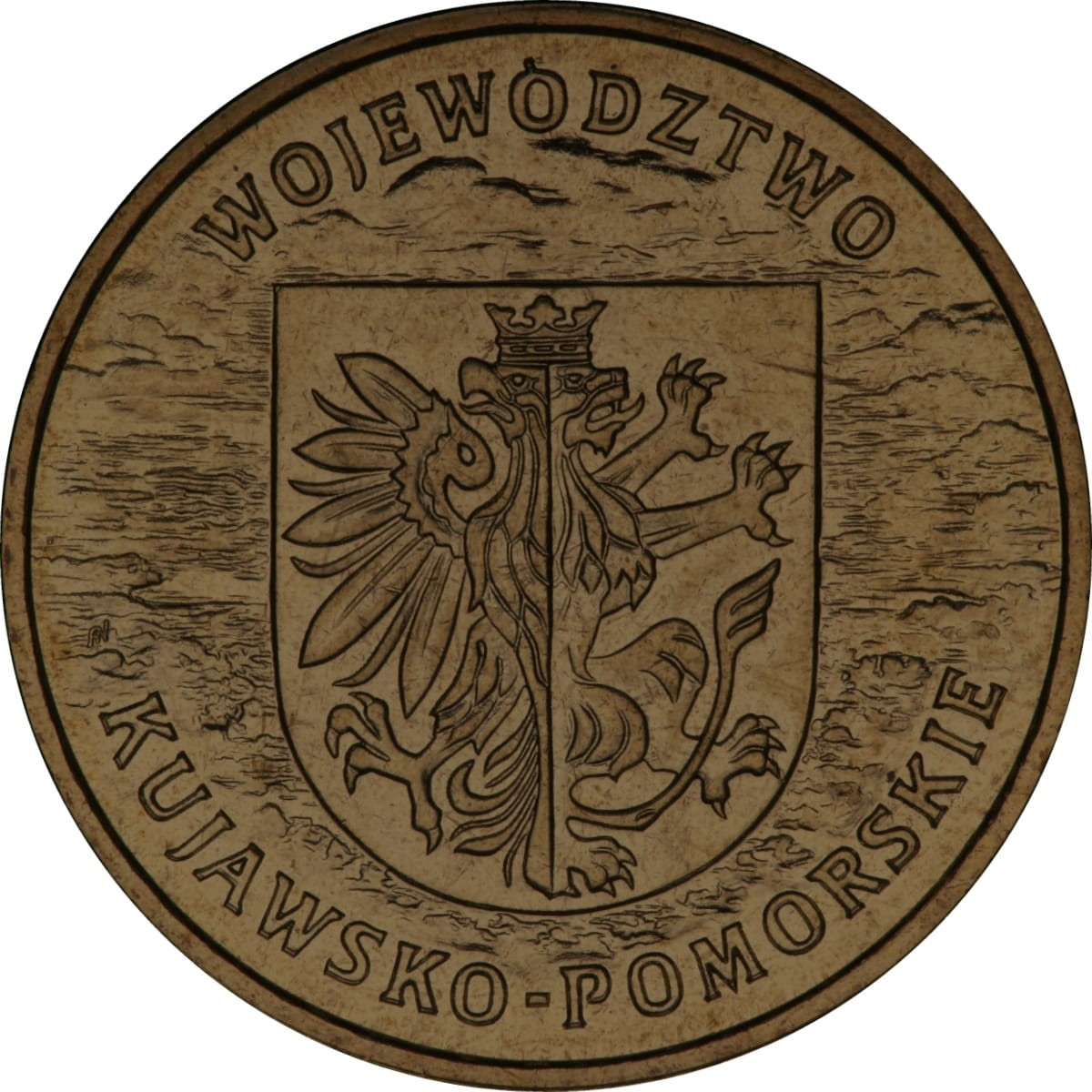 2 zł / 2004 r. - Herby Województw: Kujawsko-pomorskie
