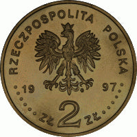 2 zł / 1997 r. -  200-lecie urodzin Pawła Edmunda Strzeleckiego