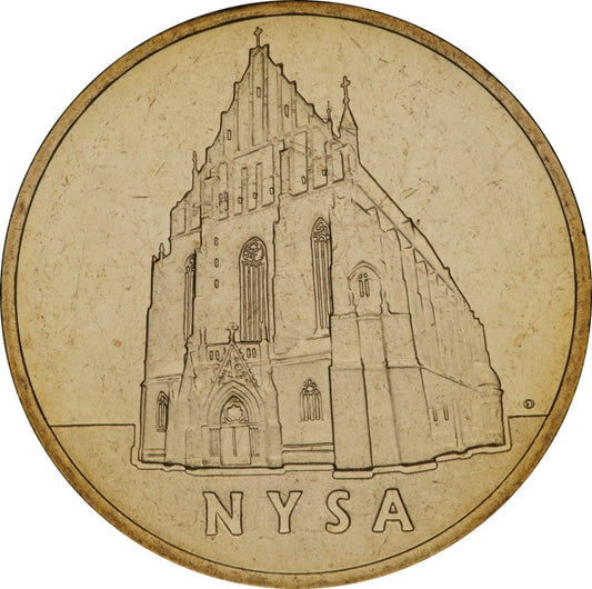 2 zł / 2006 r. - Historyczne Miasta w Polsce: Nysa