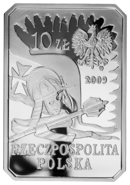 10 zł / 2009 r. - Husarz XVII wiek
