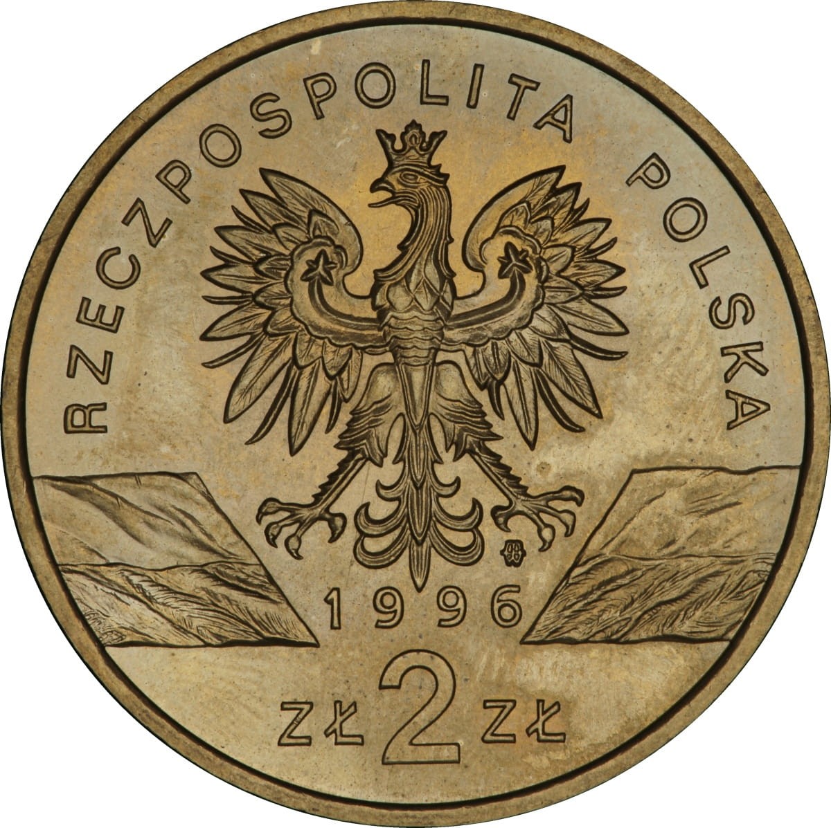 2 zł / 1996 r. - Jeż