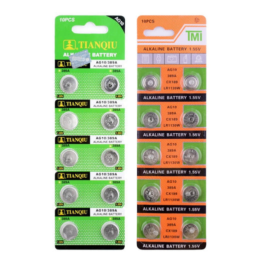 Bateria alkaliczna 1,55 V - AG10 / LR1130
