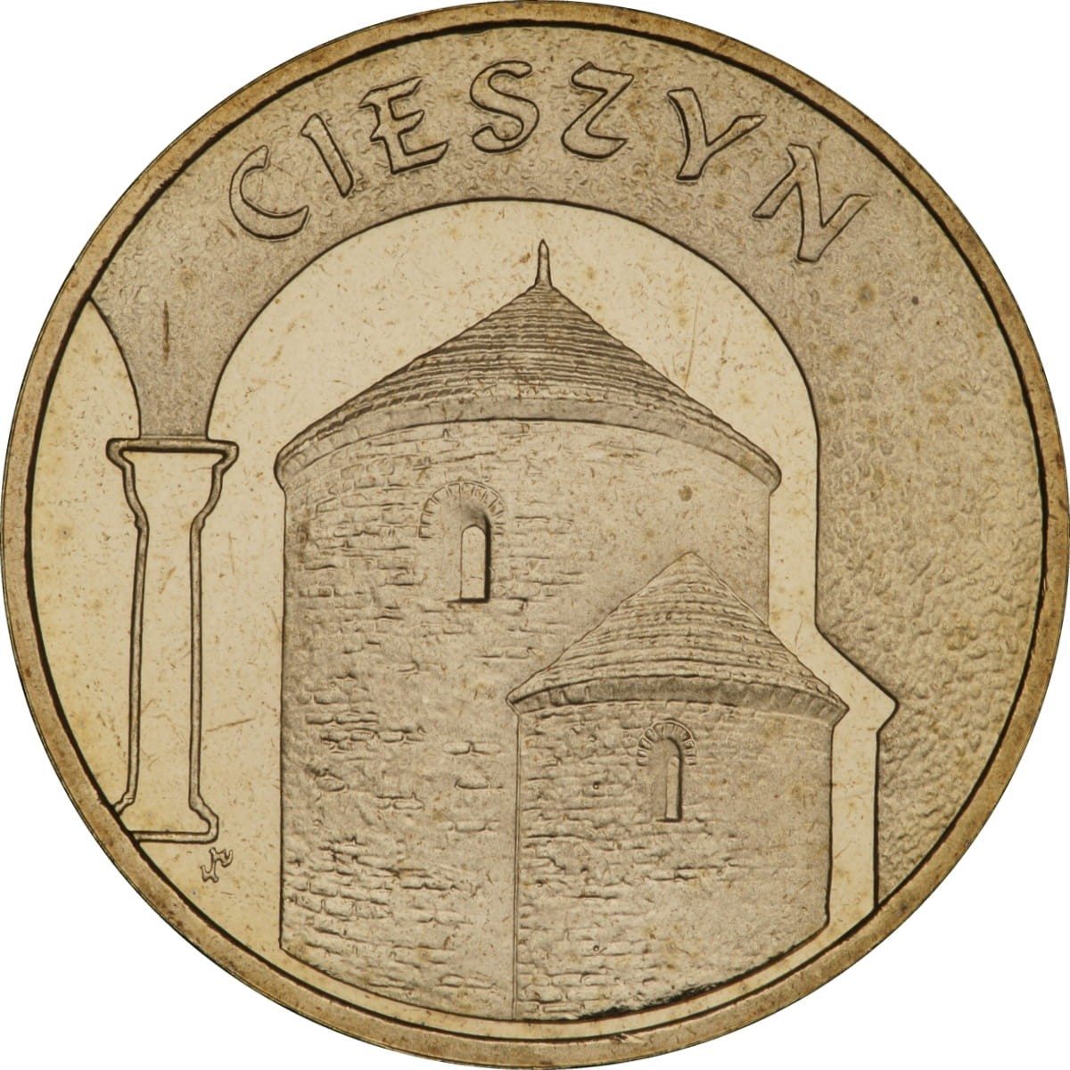 2 zł / 2005 r. - Historyczne Miasta w Polsce: Cieszyn