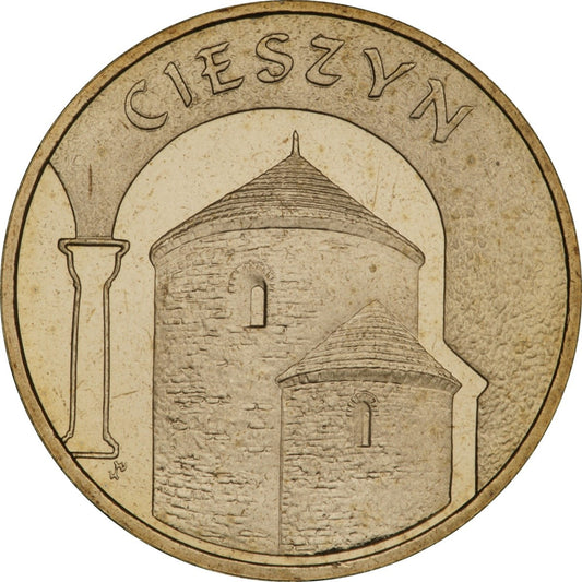 2 zł / 2005 r. - Historyczne Miasta w Polsce: Cieszyn