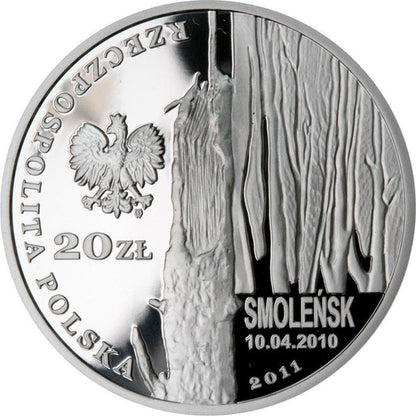 20 zł / 2011 r. - Smoleńsk - 10.04.2010r.