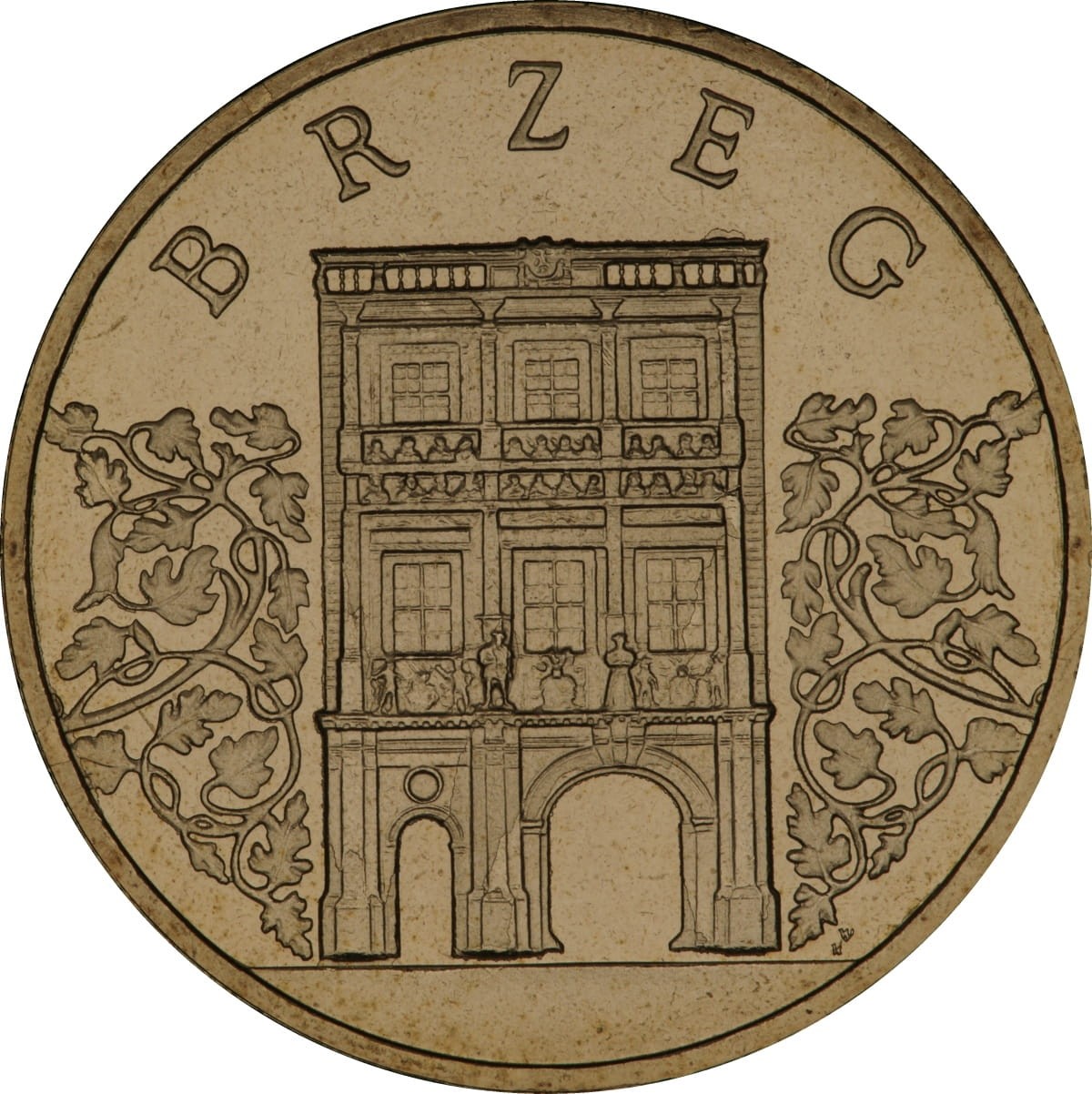 2 zł / 2007 r. - Historyczne Miasta w Polsce: Brzeg