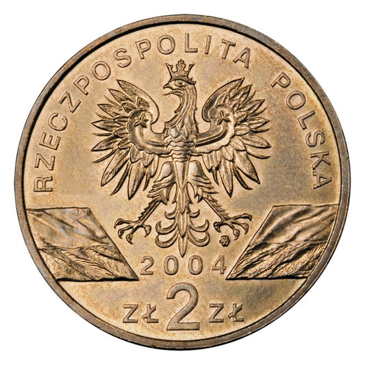 2 zł / 2004 r. -  Zwierzęta świata: Morświn