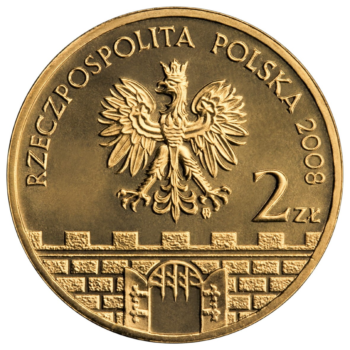 2 zł / 2008 r. - Historyczne Miasta w Polsce: Bielsko-Biała