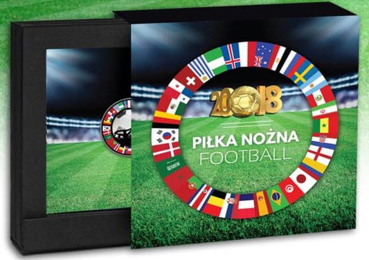 Moneta srebrna: Mistrzostwa Świata w Piłce Nożnej: MUNDIAL - 2018
