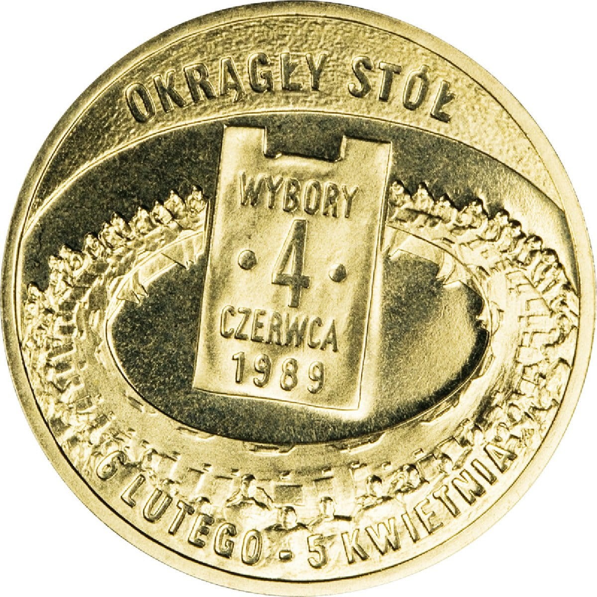 2 zł / 2009 r. - Wybory 4 czerwca 1989r.