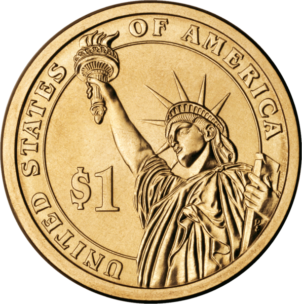 Prezydenci USA - 1$ / 2011 r. - 	Andrew Johnson  (nr 17)