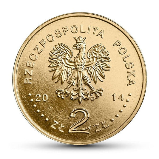 2 zł / 2014 r. - Kanonizacja Jana Pawła II - 27 IV 2014