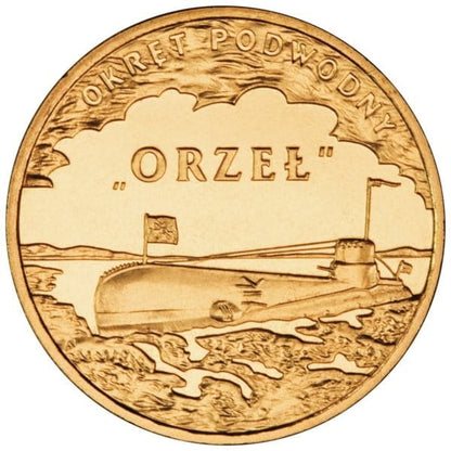 2 zł / 2012 r. - Okręt Podwodny „Orzeł”