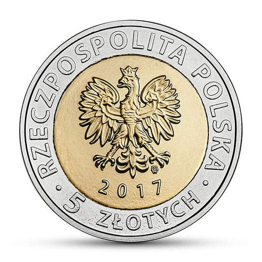 POLSKA 5 zł / 2017 r. - Centralny Okręg Przemysłowy