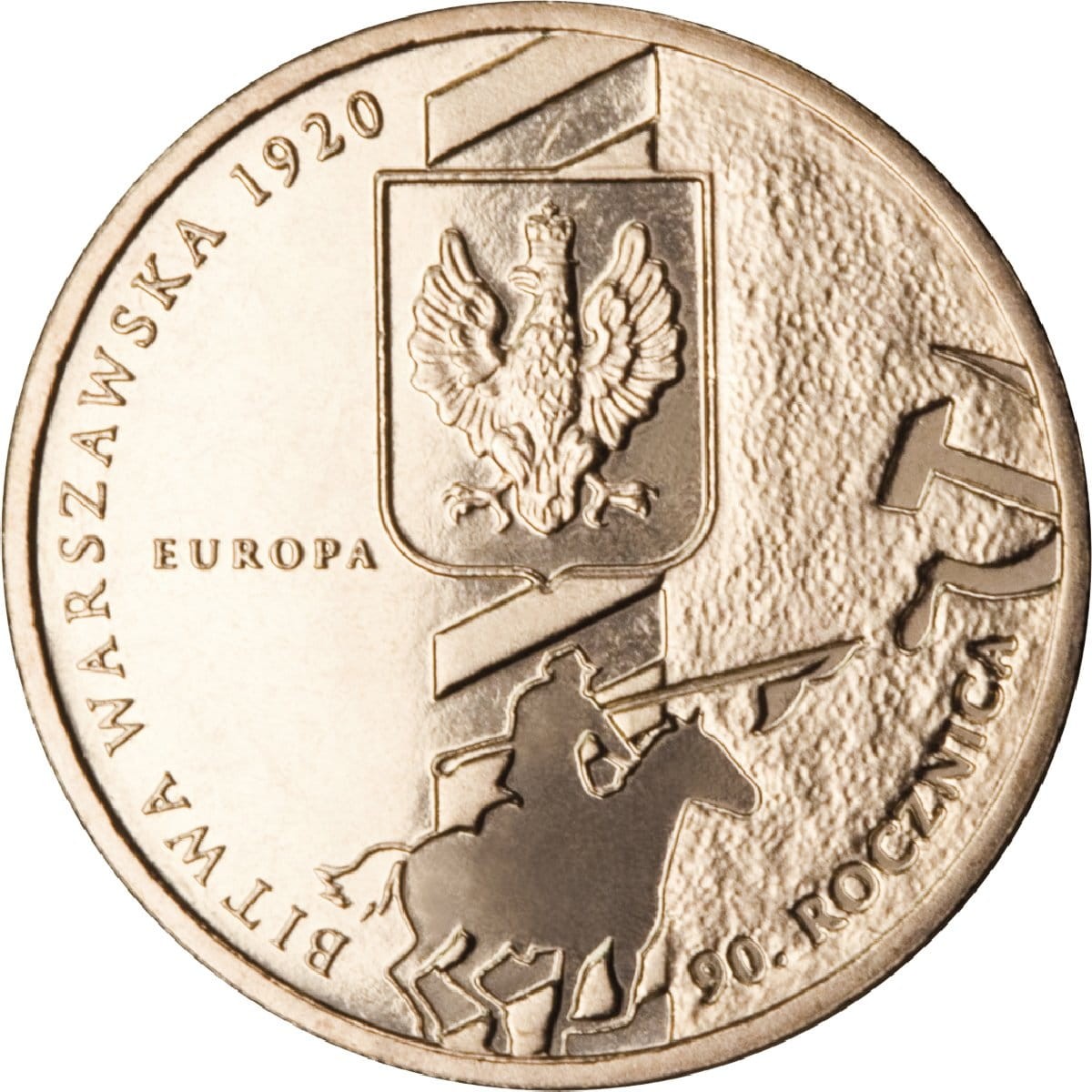 2 zł / 2010 r. -  Bitwa Warszawska 1920r.