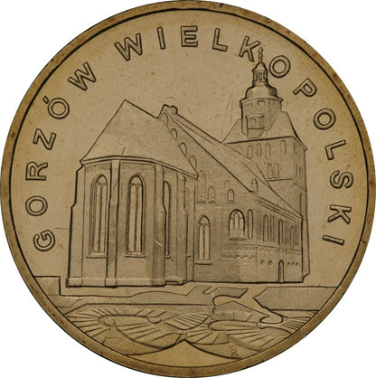2 zł / 2007 r. - Historyczne Miasta w Polsce:  Gorzów Wielkopolski