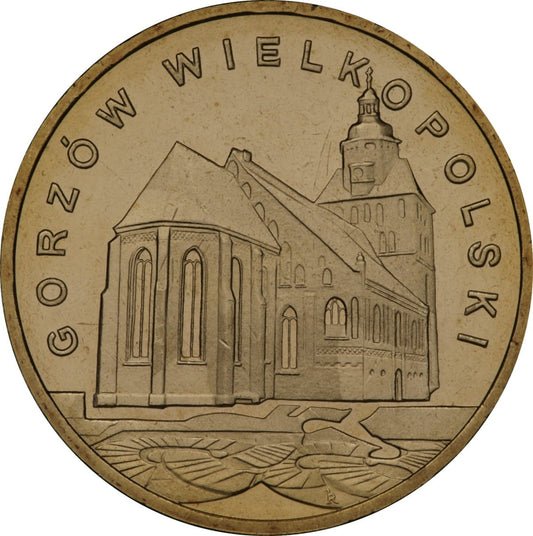 2 zł / 2007 r. - Historyczne Miasta w Polsce:  Gorzów Wielkopolski