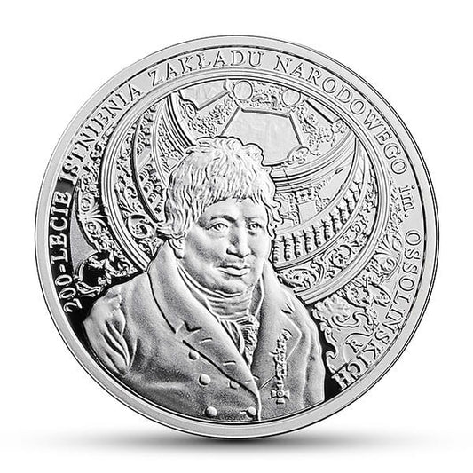 10 zł / 2017 r. -  200-lecie Zakładu Narodowego im. Ossolińskich