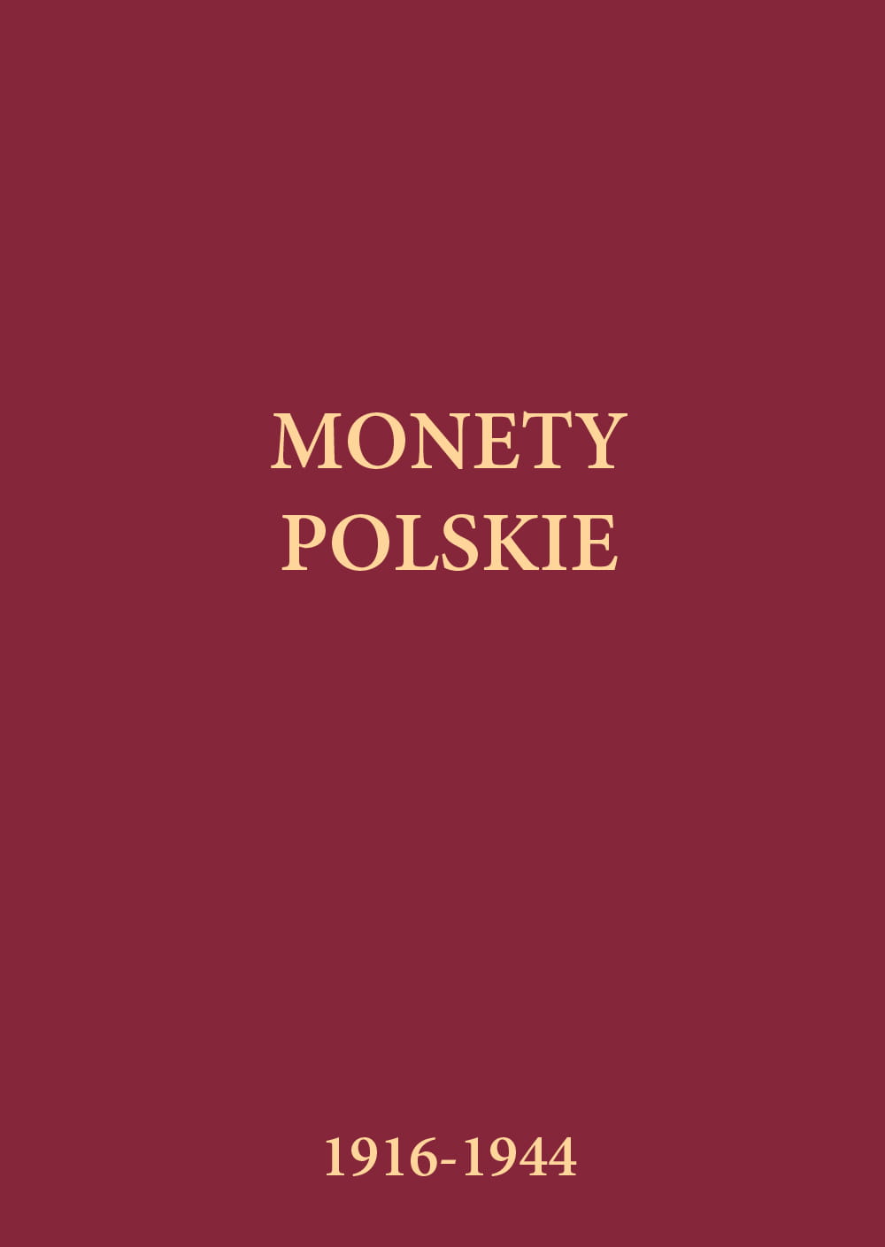 1916-1944  album / klaser rocznikowy na monety obiegowe