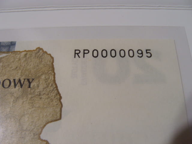 B. NISKI nr serii 20 zł / 2022 r. - Ochrona polskiej granicy wschodniej  - 0000095