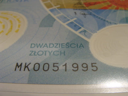 (1995r.)   20 zł / 2023 r. - Mikołaj Kopernik