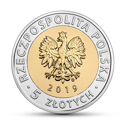 POLSKA 5 zł / 2019 r - Zabytki Fromborka